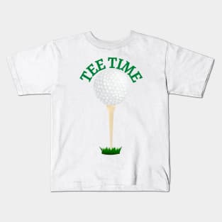 Tee time | Golfer gift idea Kids T-Shirt